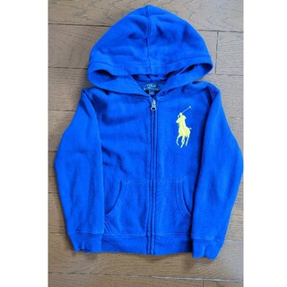 ポロラルフローレン(POLO RALPH LAUREN)の美品　ラルフローレン　ビッグポニー　裏起毛　パーカー　115センチ(ジャケット/上着)