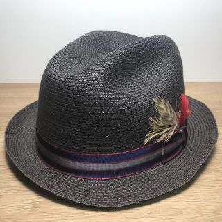 ニューヨークハット(NEW YORK HAT)の新品未使用　季節限定値下げニューヨークハット　ストローハット　送料無料　男女兼用(ハット)