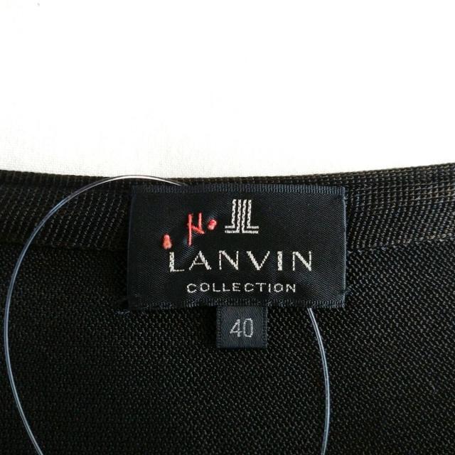 ランバンコレクション 七分袖セーター 40 M