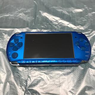 プレイステーションポータブル(PlayStation Portable)のPSP 3000  ブルー(家庭用ゲーム機本体)