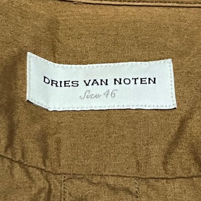 DRIES VAN NOTEN - ドリスヴァンノッテン 長袖シャツ 46 S -の通販 by ブランディア｜ドリスヴァンノッテンならラクマ