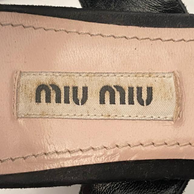 miumiu(ミュウミュウ)のミュウミュウ サンダル 35 1/2 レディース レディースの靴/シューズ(サンダル)の商品写真