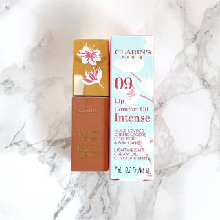 クラランス(CLARINS)の【新品・未使用】クラランス コンフォートリップオイル インテンス(リップグロス)