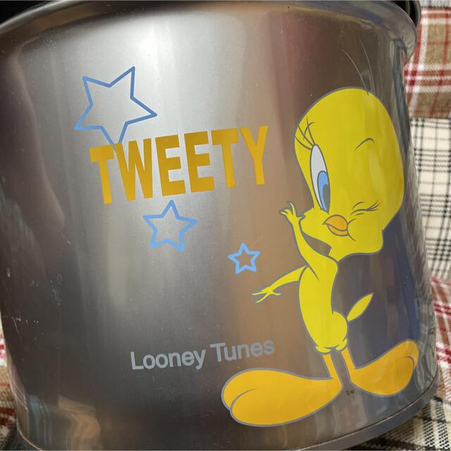 ルーニーテューンズ　LOONEY TUNES トゥイーティー　ペール缶　椅子 インテリア/住まい/日用品の椅子/チェア(その他)の商品写真