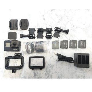 ゴープロ(GoPro)のGoPro HERO 7 BLACK バッテリー おまけ 本体(ビデオカメラ)