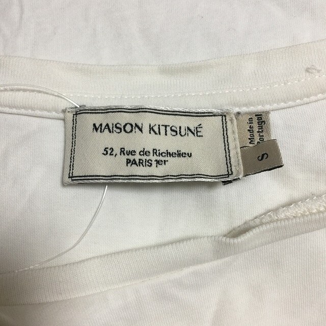 MAISON KITSUNE'(メゾンキツネ)のメゾンキツネ 半袖Tシャツ サイズS - レディースのトップス(Tシャツ(半袖/袖なし))の商品写真