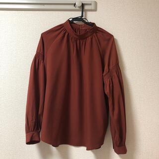 ジーユー(GU)のGU♡ハイネックシャツ(シャツ/ブラウス(長袖/七分))