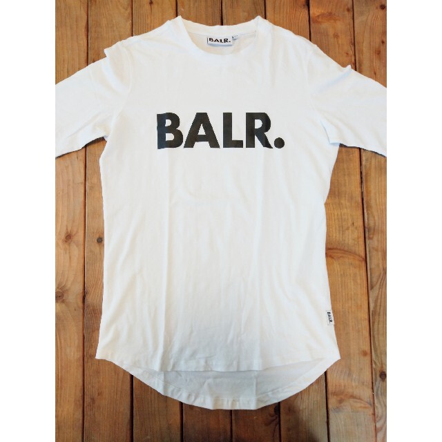 BALR. Tシャツ　B1112.1091ブラック×ブラック　サイズXL