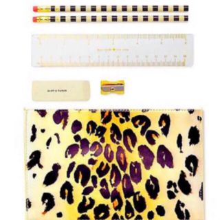 ケイトスペードニューヨーク(kate spade new york)の【新品】Kate Spade leopard pencil pouch (ポーチ)