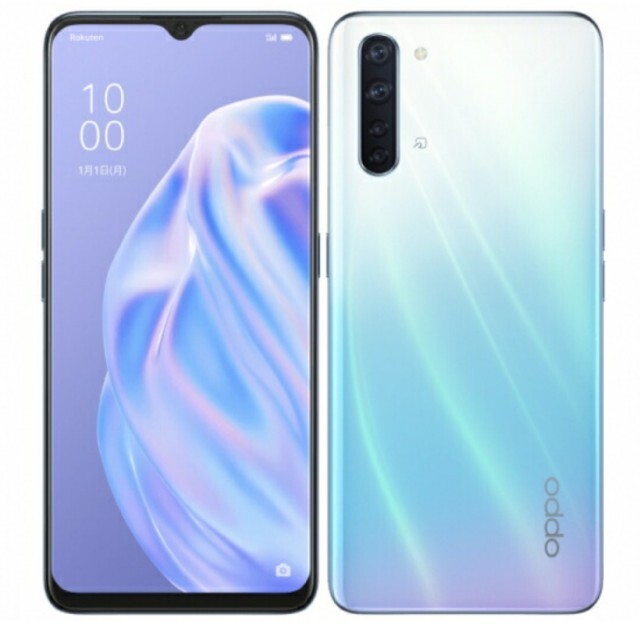 OPPO Reno 3A オッポ CPH2013 6GB+128GB ホワイト