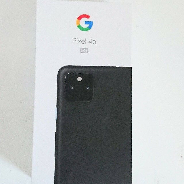 スマートフォン/携帯電話GooglePixel 4a(5G)★新品未使用★SIMフリー★グーグルピクセル