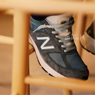 ニューバランス(New Balance)の別注 SSZ x AH.H x New Banance 990v5(スニーカー)