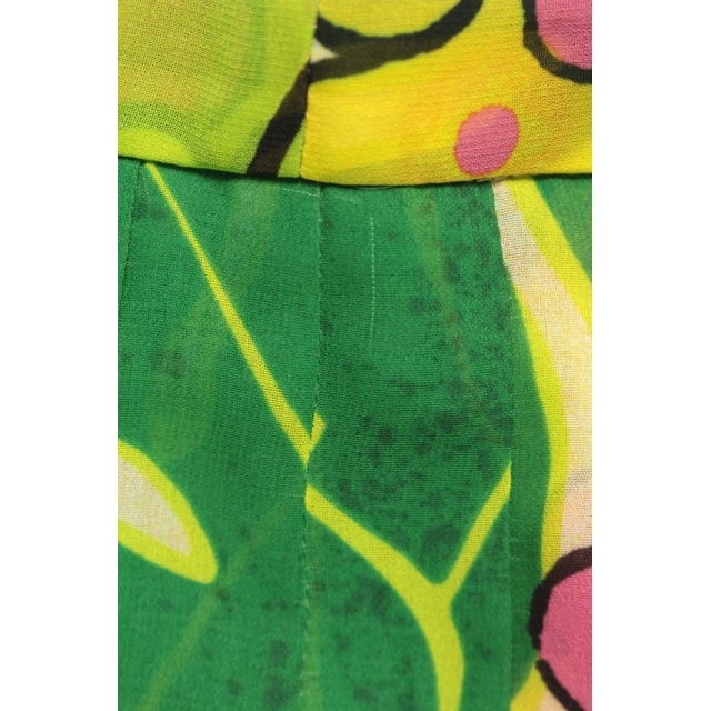 DRIES VAN NOTEN(ドリスヴァンノッテン)のドリスヴァンノッテン 花柄プリーツスカート 34 レディースのスカート(ひざ丈スカート)の商品写真