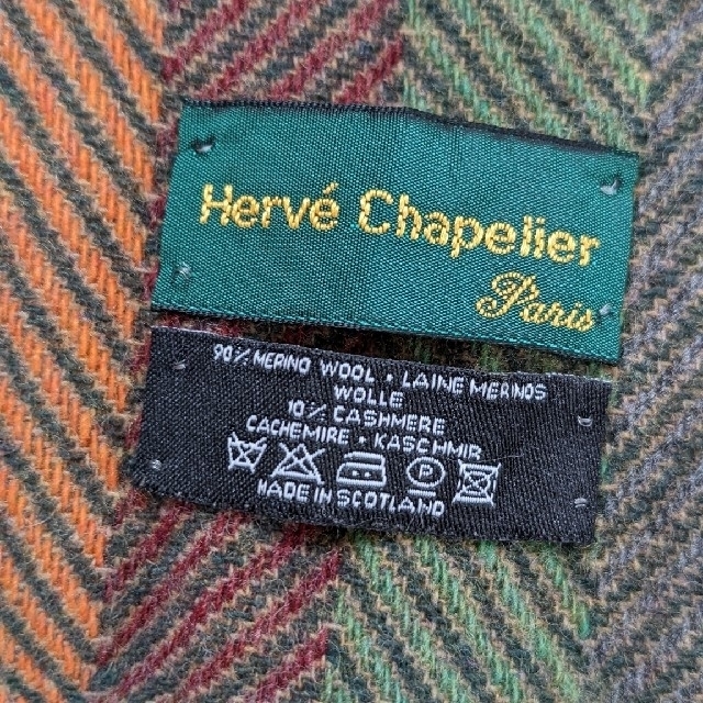 Herve Chapelier(エルベシャプリエ)のエルベシャプリエ  マフラー レディースのファッション小物(マフラー/ショール)の商品写真