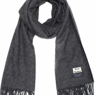 【正規品】Acne Studios アクネマフラーダークグレー