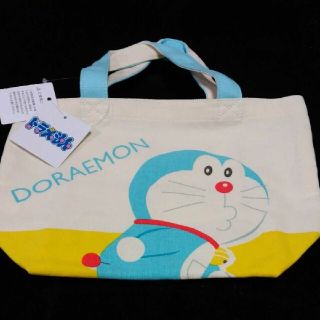 サンリオ(サンリオ)のI'm Doraemon　ドラえもん　マチ付ミニトートバック（ふりむき）(トートバッグ)