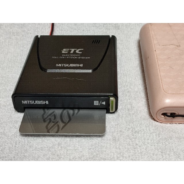 三菱電機 - 軽登録確認済 一体型ETC 三菱EP-9U5.V USB昇圧コード仕様の