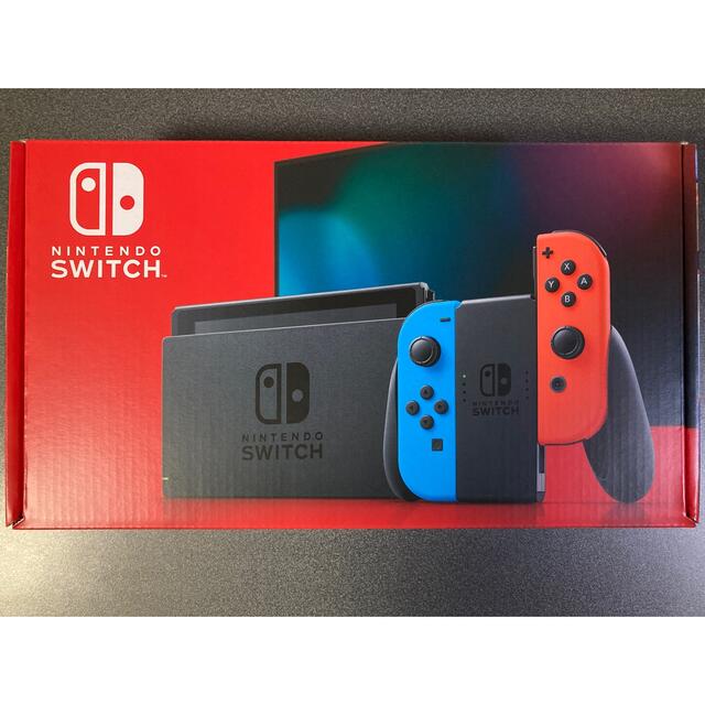 【新品】Nintendo Switch ネオンブルー/レッド