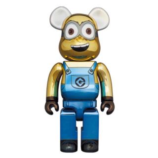 メディコムトイ(MEDICOM TOY)のBE@RBRICK DAVE CHROME Ver. 1000％ ミニオン(その他)