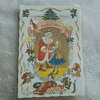 イソップ(Aesop)の不思議のアリス　クリスマスカード　POST CARD　ポストカード　葉書　ハガキ(その他)