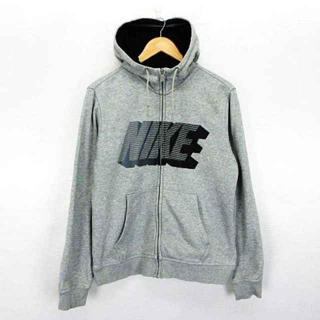 NIKE(ナイキ)のナイキ NIKE パーカー スウェット ジップアップ ビッグロゴ  ゴツナイキ メンズのトップス(パーカー)の商品写真