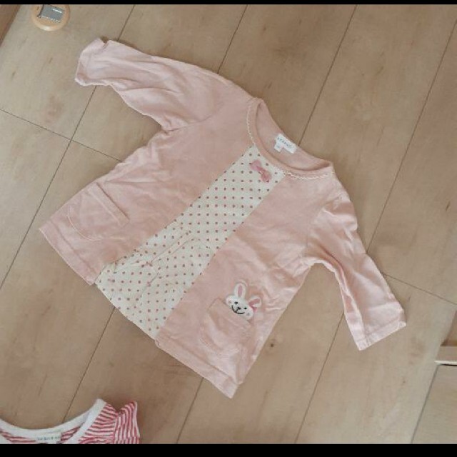 3can4on(サンカンシオン)の3can4on　100センチ　3点セット キッズ/ベビー/マタニティのキッズ服女の子用(90cm~)(その他)の商品写真