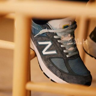 ニューバランス(New Balance)の別注 SSZ x AH.H x New Banance 990v5(スニーカー)