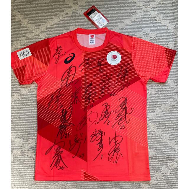 東京2020オリンピック公式シャツ XL ソフトボール女子 フルサイン入り