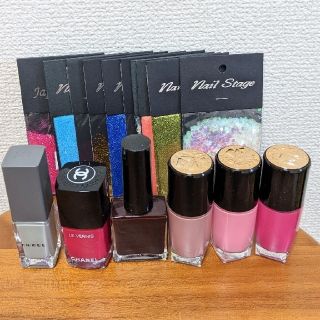 シャネル(CHANEL)のCHANEL＆LANCOME＆ADDICTION＆THREE　ネイルパーツセット(デコパーツ)