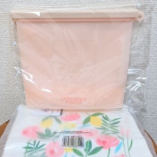 ロクシタン(L'OCCITANE)のロクシタン　ノベルティ　フレッシュバッグ＆巾着セット　新品未使用✨(収納/キッチン雑貨)