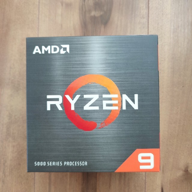 ぐんしょ〜 AMD Ryzen 9 5900X 新品未開封 国内正規店 2