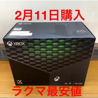 エックスボックス(Xbox)の【新品・未開封】マイクロソフト　Xbox Series X  2台売り最安値(家庭用ゲーム機本体)