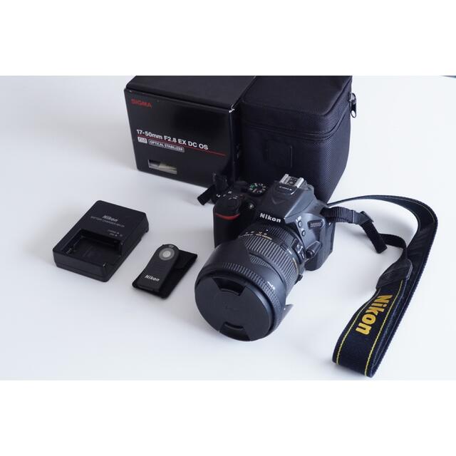 Nikon D5500 レンズ付 SIGMA 17-50F2.8