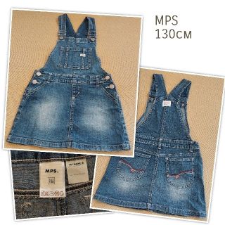 エムピーエス(MPS)のMPS デニム　ワンピース　女の子　小学生(ワンピース)