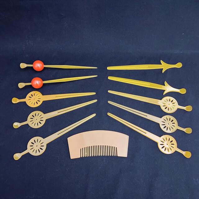 推奨 新品 花魁かんざし 11点セット cerkafor.com
