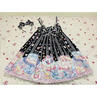 アンジェリックプリティー(Angelic Pretty)のアンジェリックプリティ ジャンパースカート(ひざ丈ワンピース)