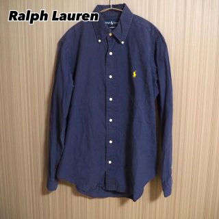 ポロラルフローレン(POLO RALPH LAUREN)の【長袖シャツ】ラルフローレン CLASSIC FIT 長袖シャツ　M 刺繍ロゴ　(シャツ)