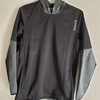 リーボック(Reebok)のReebok　リーボック　黒×グレー　パーカー(パーカー)