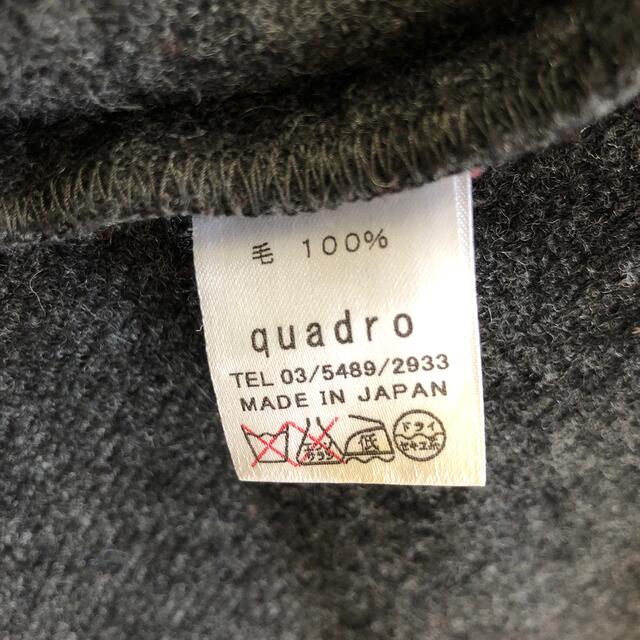 QUADRO(クアドロ)のquadro wool100％ジャケット レディースのジャケット/アウター(テーラードジャケット)の商品写真