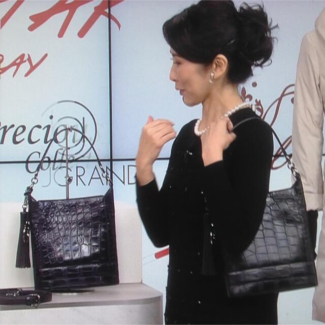 ボーグランショルダーバッグ✨超ソフト本物クロコダイルボーグランバッグ✨