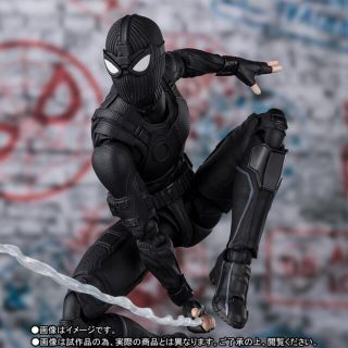 バンダイ(BANDAI)のS.H.Figuarts スパイダーマン ステルス・スーツ(アメコミ)