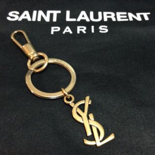 サンローラン(Saint Laurent)の美品！サンローラン キーホルダー 正規品(キーホルダー)