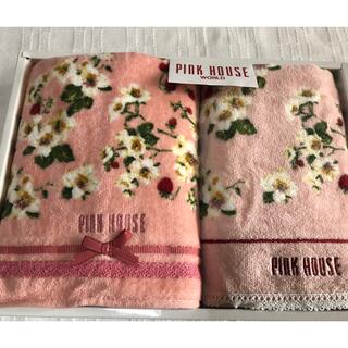 ピンクハウス(PINK HOUSE)のpinkHOUSE   ピンクハウス　フェイスタオル　タオルハンカチ(タオル/バス用品)