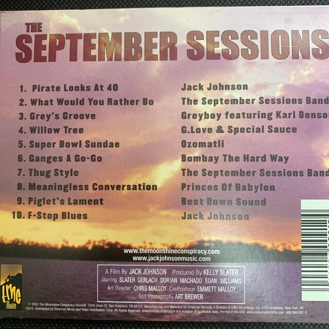 September Sessions/セプテンバー・セッション-US CD エンタメ/ホビーのCD(映画音楽)の商品写真