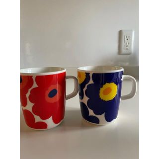 マリメッコ(marimekko)のマリメッコ　マグカップ2個(食器)