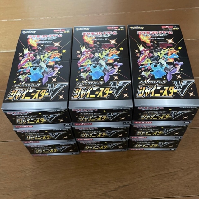 人気商品!】 ポケモン - ポケモンカード シャイニースターV 9BOX