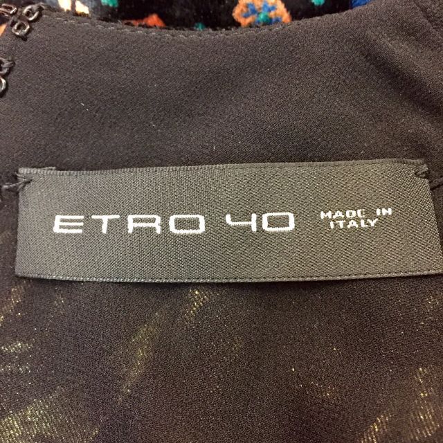 ETRO(エトロ)の未使用 ETRO エトロ ロングドレス マキシワンピース 総柄 サイズ40 レディースのワンピース(ロングワンピース/マキシワンピース)の商品写真