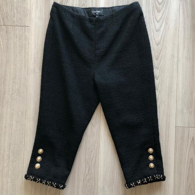 シャネル CHANEL ツイードクロップドパンツ】 | orinocoorigen.com