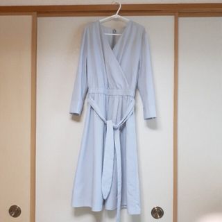 ユナイテッドアローズグリーンレーベルリラクシング(UNITED ARROWS green label relaxing)のUNITED ARROWS カシュクールワンピース(ひざ丈ワンピース)