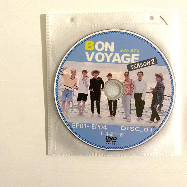 防弾少年団(BTS)(ボウダンショウネンダン)のBTS BON VOYAGE シーズン2 + behind DVD エンタメ/ホビーのDVD/ブルーレイ(アイドル)の商品写真